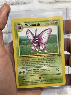 Pokemon Venomoth 29/64 WOTC Jungle Set Rare Vintage NM/MT Never Played Nintendo - Image 1