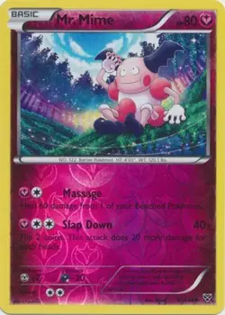 Pokemon - Mr. Mime - 91/146 - Uncommon - Reverse Holo - XY - Base Set - NM - Image 1
