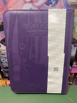 NEW Ultra Pro Zippered PRO Binder 9-Pocket Pokemon Elite Series Gengar - Image 3