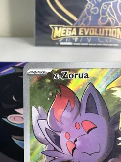 Pokemo Ns Zorua #189 Black Star Promo PSA 10/ And N’s Zorua Pokemon Center - Image 4