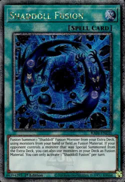 Shaddoll Fusion - Quarter Century Secret Rare 1st Edition RA04-EN231 - YuGiOh - Image 1