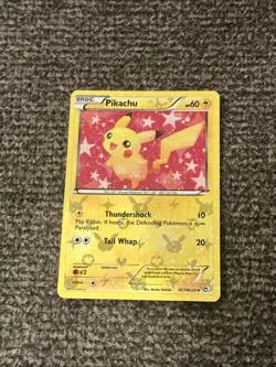 Pikachu RC7/RC25 Legendary Treasures Holo 2013 Pokemon TCG Card - Image 1