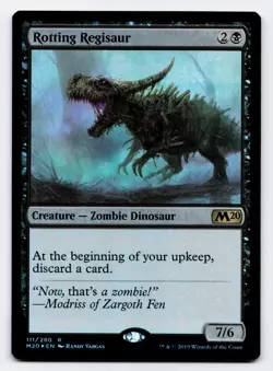 Rotting Regisaur [111/280] M20 Rare Foil [MTG Card English] - Image 1