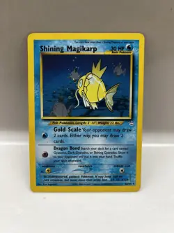 Pokemon TCG Shining Magikarp Neo Revelation Holo Card 66/64 Secret Rare - Image 1