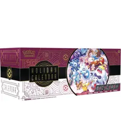 TCG: Holiday Calendar (8 Foil Cards, 6 Booster Packs, 7 Fun Packs & More) NEW - Image 1