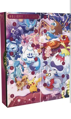 TCG: Holiday Calendar (8 Foil Cards, 6 Booster Packs, 7 Fun Packs & More) NEW - Image 4
