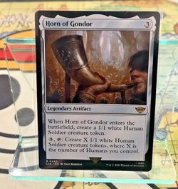Horn of Gondor LOTR: Tales of Middle-earth NM CARD - Image 1