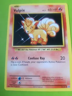 Vulpix 14/108 common XY Evolutions - Pokemon Card - very light play - Image 1