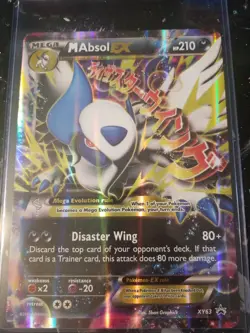 Pokemon JUMBO/OVERSIZED Card EX M Absol XY63 - Image 1