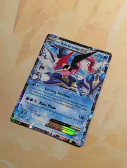 Pokemon TCG Ash-Greninja EX XY Black Star Promo XY133 Holo Card TCG Regular Size - Image 3
