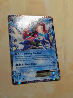 Pokemon TCG Ash-Greninja EX XY Black Star Promo XY133 Holo Card TCG Regular Size - Image 4
