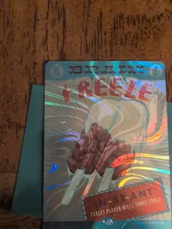 Brain Freeze Halo Foil, Secret Lair Encyclopedia. Nice Foiling. Ships Fast 029 - Image 2