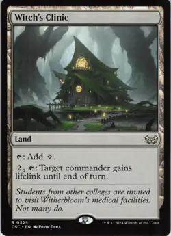 Witch's Clinic R Commander: Duskmourn: House of Horror 325 NM - Image 1