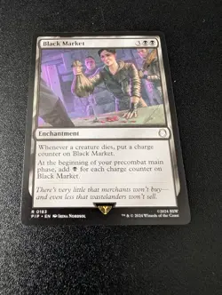 Black Market - 183 - NM - Universes Beyond: Fallout - MTG - Image 1