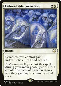 Unbreakable Formation [March of the Machine] MTG - Image 1