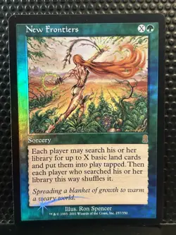 FOIL New Frontiers | MtG Magic Odyssey | English | Lightly Played (LP) - Image 1
