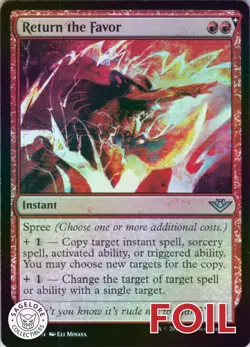 MTG Return the Favor (142) | NM Foil | Outlaws of Thunder Junction {OTJ} - Image 1