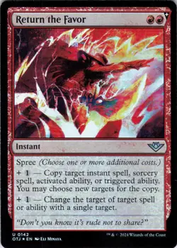 MTG Return the Favor (142) | NM Foil | Outlaws of Thunder Junction {OTJ} - Image 2