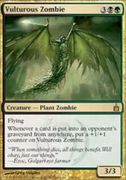 [4x] Vulturous Zombie Slight Play, English Ravnica: City of Guilds MTG Magic - Image 1