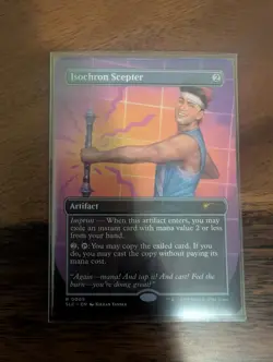 Isochron Scepter Secret Lair Countdown Kit, Encyclopedia of Magic NM MTG - Image 1