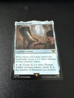 Horn of Gondor #240 (NM) Lord of the Rings LTR Magic MTG nm - Image 1