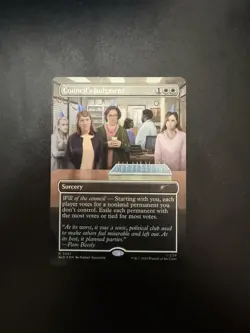 Council's Judgment FOIL Dwight's Destiny Secret Lair Bonus #7041 The Office MTG - Image 1