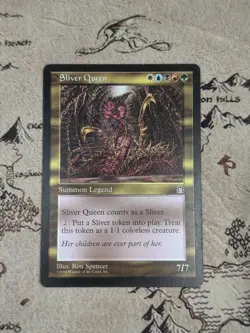 Sliver Queen Stronghold MP Condition Magic The Gathering - Image 1