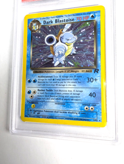 2000 POKEMON ROCKET #3 DARK BLASTOISE-HOLO PSA 4 Very Good Excellent - Image 2
