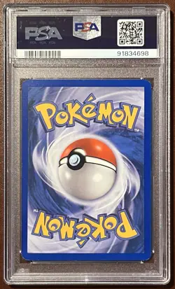 2005 Pokemon EX Delta Species #13 Rayquaza Holo Rare PSA 7 - Image 3