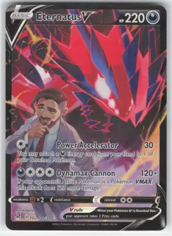 Eternatus V TG21/TG30 SWSH11 Lost Origin Trainer Gallery Ultra Rare Pokemon TCG - Image 1