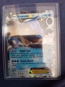 Pokemon TCG Blastoise EX BLACKSTAR PROMO 2014 EXCELLENT Condition - Image 1