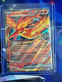 Team Rocket’s Moltres ex 031/182 Pokemon TCG - Destined Rivals - Double Rare -NM - Image 5