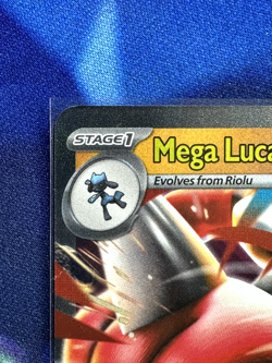 Mega Lucario EX 077/132 - Mega Evolution - Pokemon TCG - Double Rare - NM - Image 3