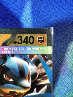 Mega Lucario EX 077/132 - Mega Evolution - Pokemon TCG - Double Rare - NM - Image 4