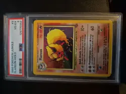 1999 POKEMON JUNGLE #3 FLAREON-HOLO PSA 4 - Image 1