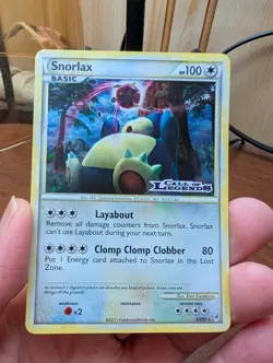 Pokemon Call of Legends Stamped Prerelease Promo Snorlax 33/95 - Image 1