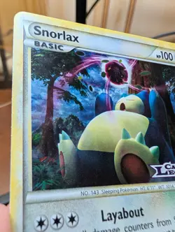 Pokemon Call of Legends Stamped Prerelease Promo Snorlax 33/95 - Image 2