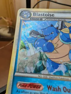 Pokemon HGSS Unleashed Stamped Prerelease Promo Blastoise 13/95 - Image 2