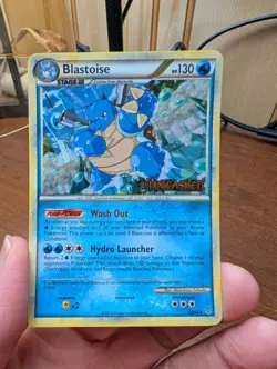 Pokemon HGSS Unleashed Stamped Prerelease Promo Blastoise 13/95 - Image 5