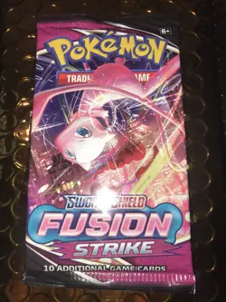 Pokemon TCG: Sword and Shield Fusion Strike Booster Pack Sealed - Random Art - Image 2
