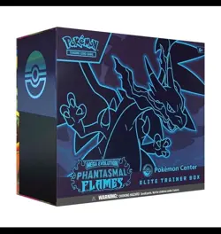 Phantasmal Flames Pokemon Center Elite Trainer Box ETB - PRESALE 14/11/2025 UK - Image 1