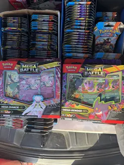 Pokemon Set of 2 (1 of each) Gengar/Diancie ex Mega Battle Deck - Image 1