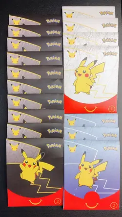 17x 2021 McDonalds Pokemon 25th Anniversary Promo Booster Packs New Sealed - Image 1