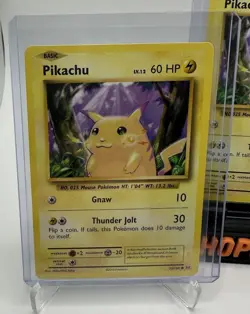 2016 Pokemon TCG XY Evolutions Lot 3x Non Holo Base Pikachu 35/108 Common - Image 2