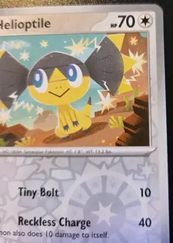 Helioptile 154/191 Reverse Holo Common Scarlet & Violet: Surging Sparks Pokemon - Image 3