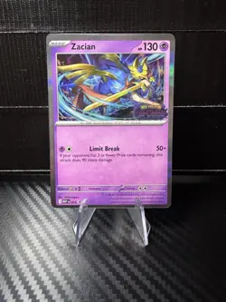 Zacian MEP-015 Prerelease Stamped Promo - Pokemon TCG: Phantasmal Flames - Image 1