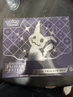 Nintendo Pokemon TCG Scarlet & Violet Paldean Fates Elite Trainer Box - 9 Packs 820650856181 - Image 1