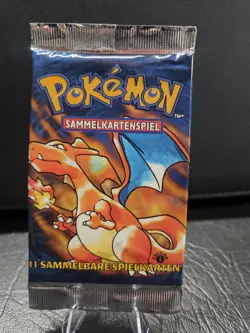 Wizards of the Coast Pokemon Base Set 1st Edition German Booster Pack - Image 3