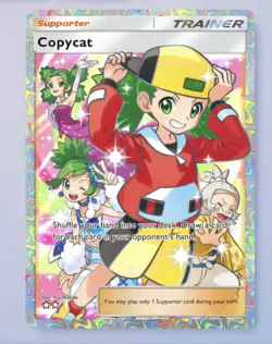 Pokemon TCG Pocket - Copycat - Supporter - 2 ? Mega Rising - B1 - ENGLISH - Image 1