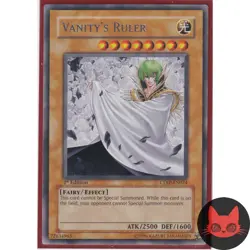 Yugioh Vanity's Ruler CDIP-EN024 Rare 1st Edition NM - Image 1